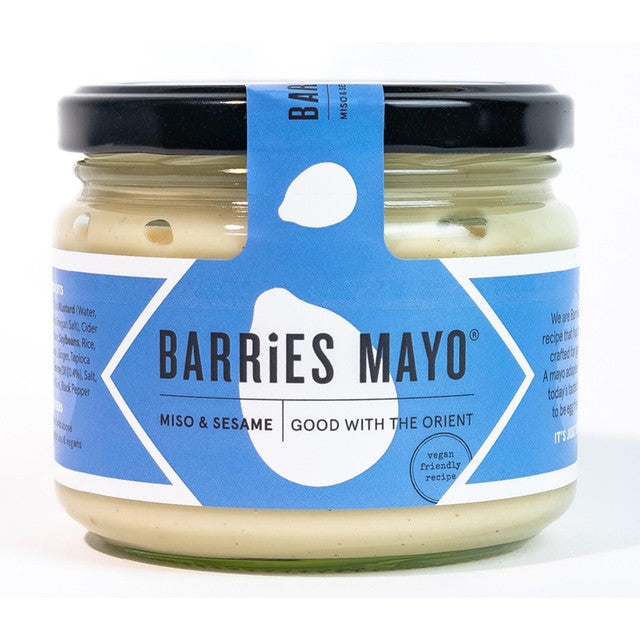 Barries miso and sesame vegan mayo 300ml - British product