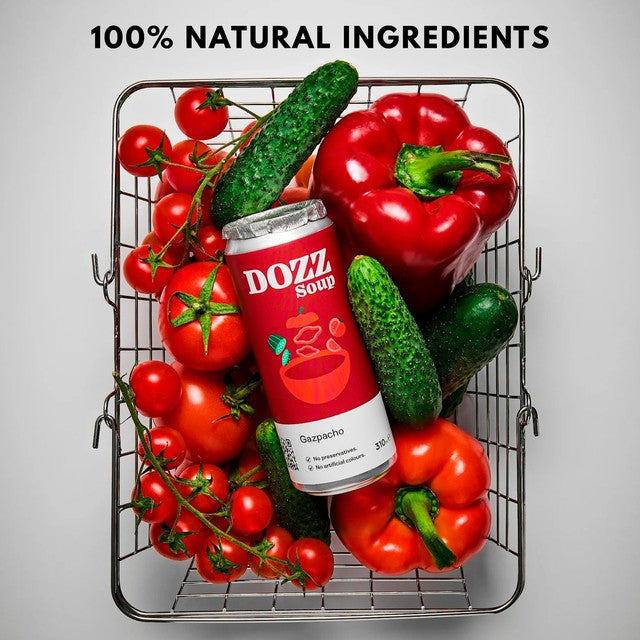 DOZZ gazpacho soup - British product