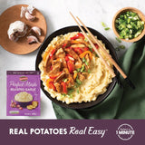 Idahoan roasted garlic mash 109g, UK version