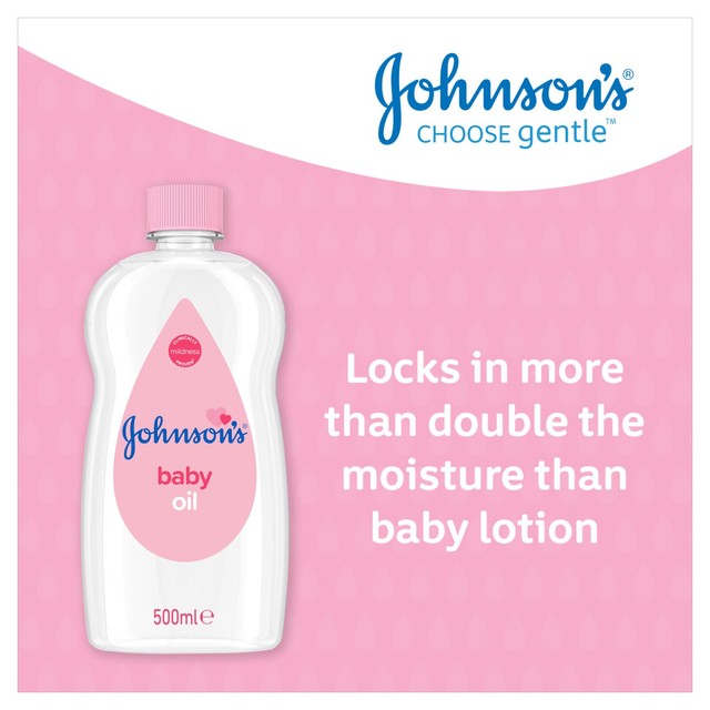 Johnson's Baby oil for delicate skin 500ml, UK version