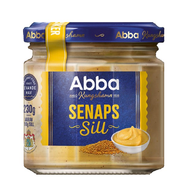 Abba herring in mustard sauce 230g - British product