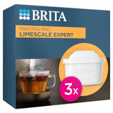 Brita Maxtra Pro Limescale Expert water filter cartridge 3 pack - British product