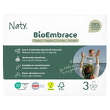 Naty BioEmbrace eco-friendly nappies Size 3 (4-9kg), imported from the UK