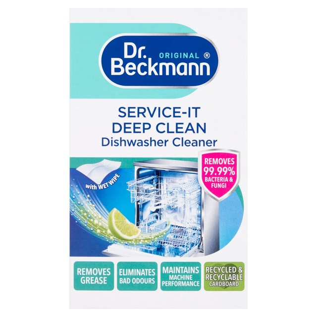 Dr. Beckmann Service-it Deep Clean Dishwasher Cleaner 75g - British product