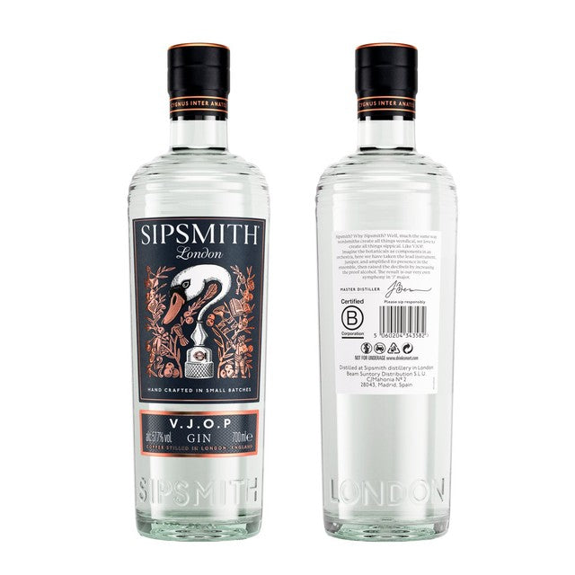 Sipsmith V.J.O.P. Very Junipery Over Proof Gin 70cl (British brand)
