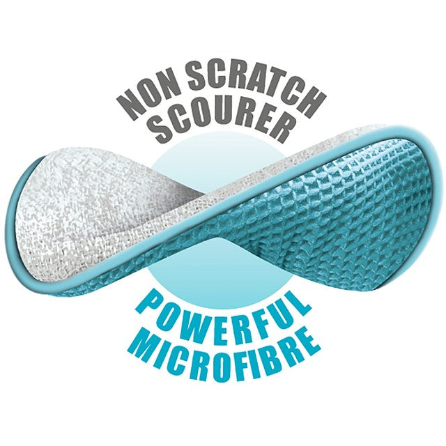 Spontex Scrub & Wipe Microfibre Pad (British brand)