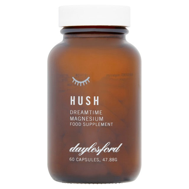 Daylesford Hush Dream-Time magnesium supplement 60 capsules - British product