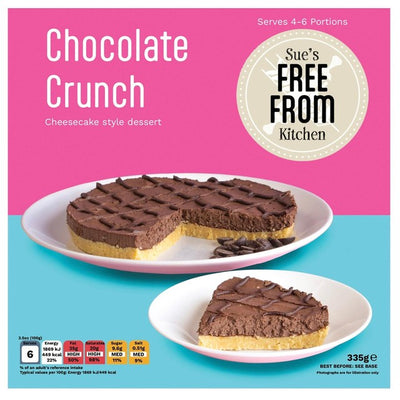 حلوى تشيز كيك M&S The Gluten Free Kitchen Chocolate Crunch 335 جرام - اشترِ عبر الإنترنت من McGrocer