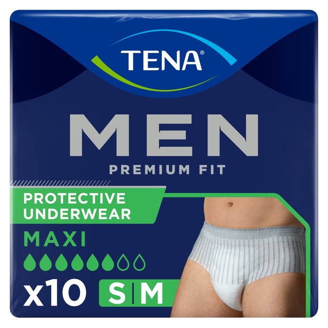 TENA men incontinence pants medium (British brand)