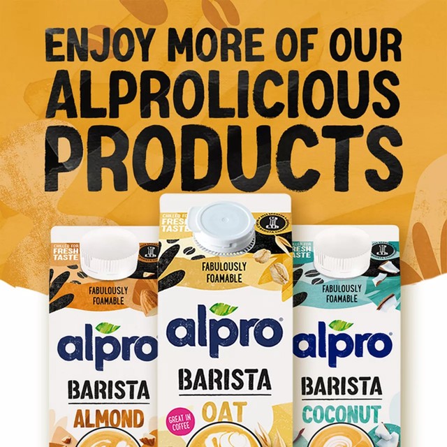 Alpro Barista Oat dairy-free oat drink 1L - British product