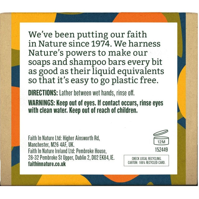 Faith In Nature Grapefruit & Orange hand soap - British product