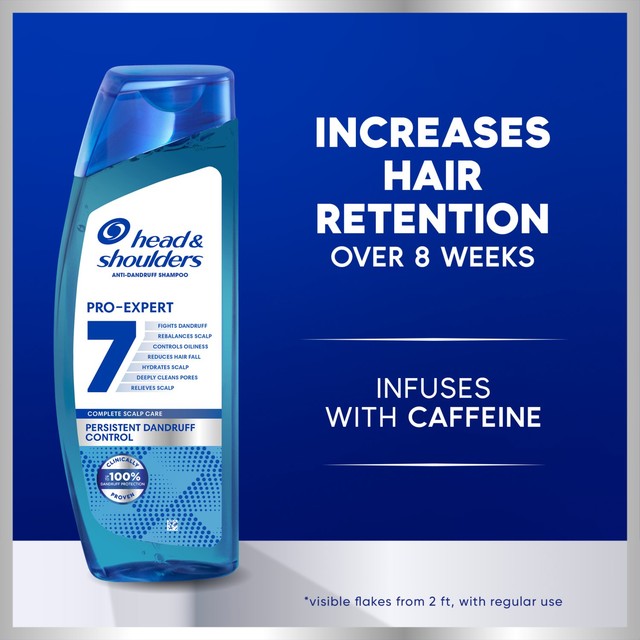Head & Shoulders Pro-Expert 7 Persistent Dandruff Control Shampoo 300ml, UK version