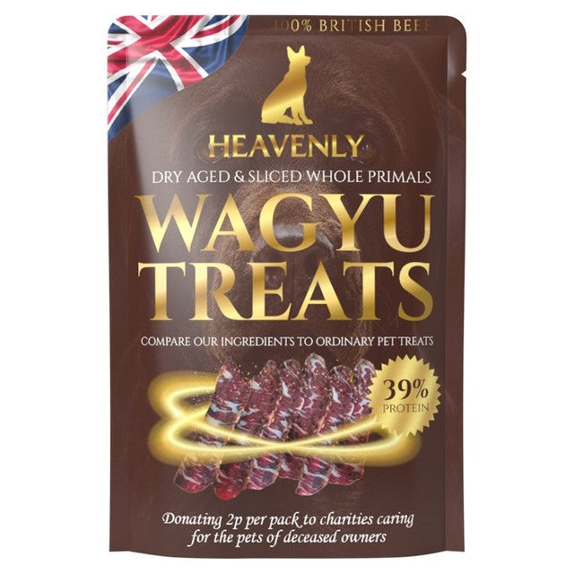 Heavenly Dog British Wagyu Beef dog treats 18g, UK version