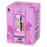One Living Wild Berry CBD 4x250ml