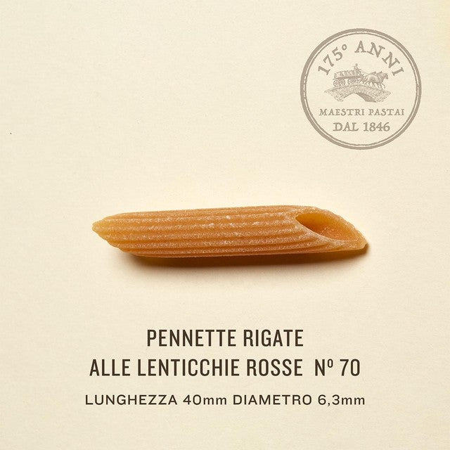 Rummo gluten free lentil pennette pasta 300g, imported from the UK