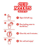 Nissin Cup Noodle Teriyaki Chicken instant noodle pot (British brand)