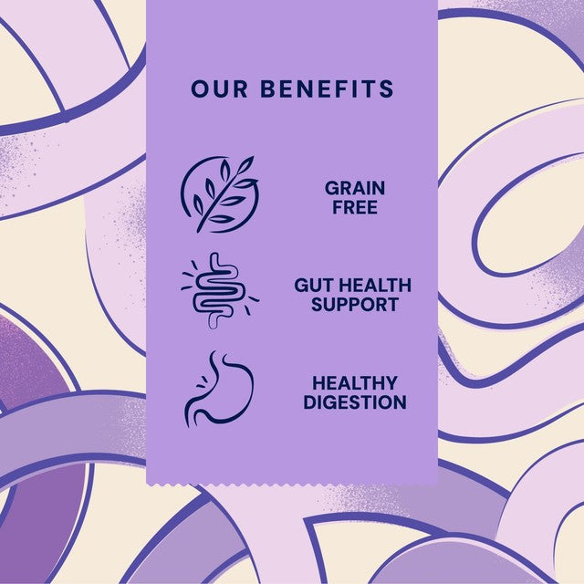Pooch & Mutt health and digestion meaty dog treats, imported from the UK
