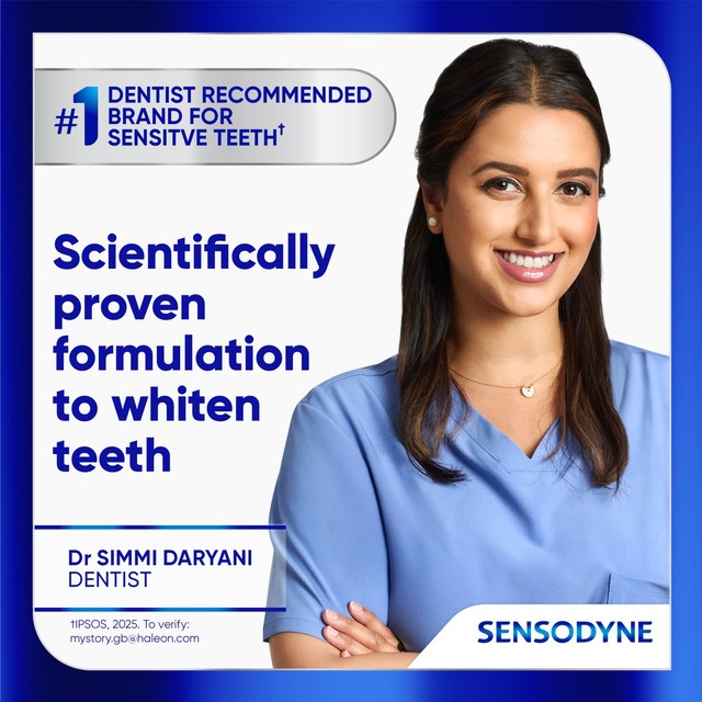 Sensodyne Advanced White Deep Clean toothpaste 75ml (British brand)