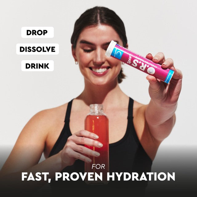O.R.S Berry Sport hydration tablets 20 tablets, imported from the UK