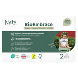 Naty BioEmbrace nappies Size 2 (3-6kg), imported from the UK
