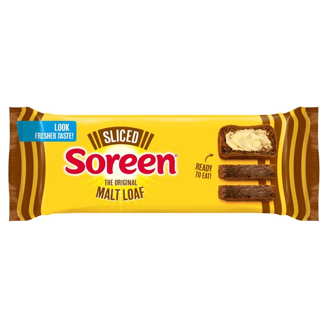 Soreen sliced fruity malt loaf 290g (British brand)