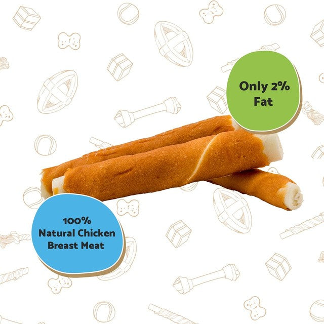 Good Boy Jumbo Twisters with Chicken dog treats 100g, UK version