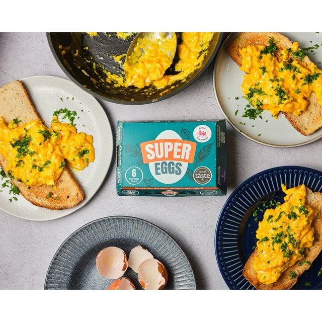 St Ewe Free Range Super Eggs 6 Pack (British brand)