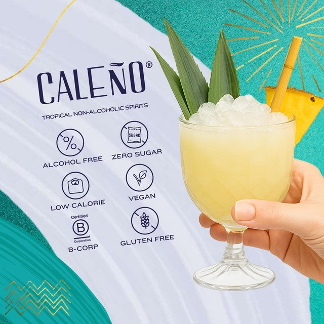 Caleno White Coconut Alcohol-Free Spirit 50cl - British product