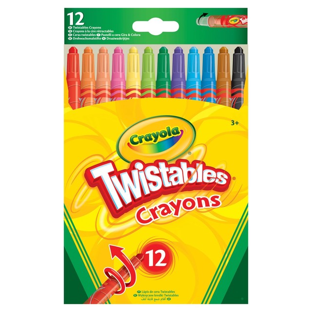 Crayola Twistable Crayons 24 pack - British product