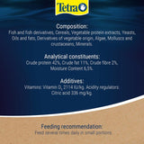 Tetra goldfish food flakes 20g (British brand)