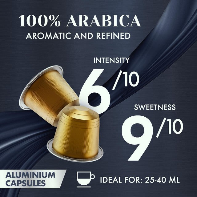 Caffe Borbone Arabica coffee capsules intensity 6 10 pack - British product