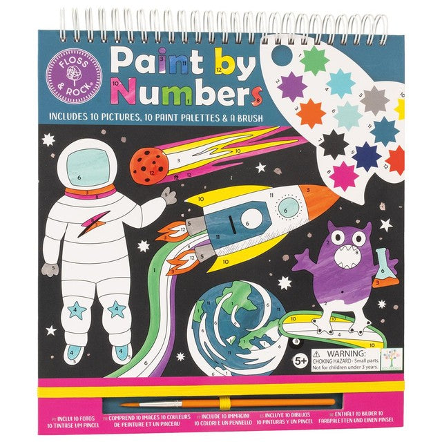 Floss & Rock Space paint by numbers kit - British product