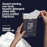The Lab Co. laundry detergent sheets non-bio relaxing scent 64 loads (British brand)