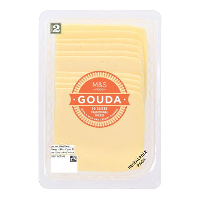 Fromage Gouda tranché M&S 250g