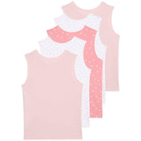M&S girls vests pink mix 11-12 years, imported from the UK