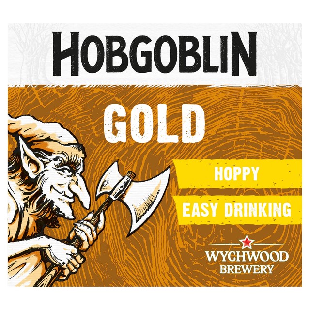 Hobgoblin Gold Ale 500ml, UK version