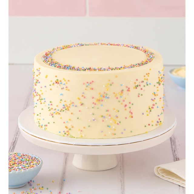 Lola's Cupcakes Vanilla Layer Cake serves 8, UK version