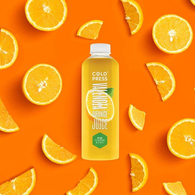 Kaltgepresster Valencia-Orangensaft plus Vitamine 750ml