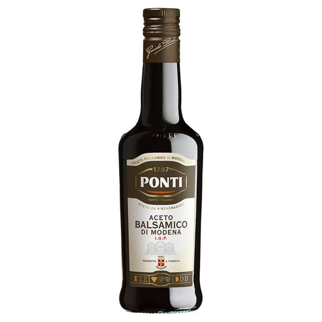 Ponti Balsamic Vinegar of Modena 500ml, imported from the UK