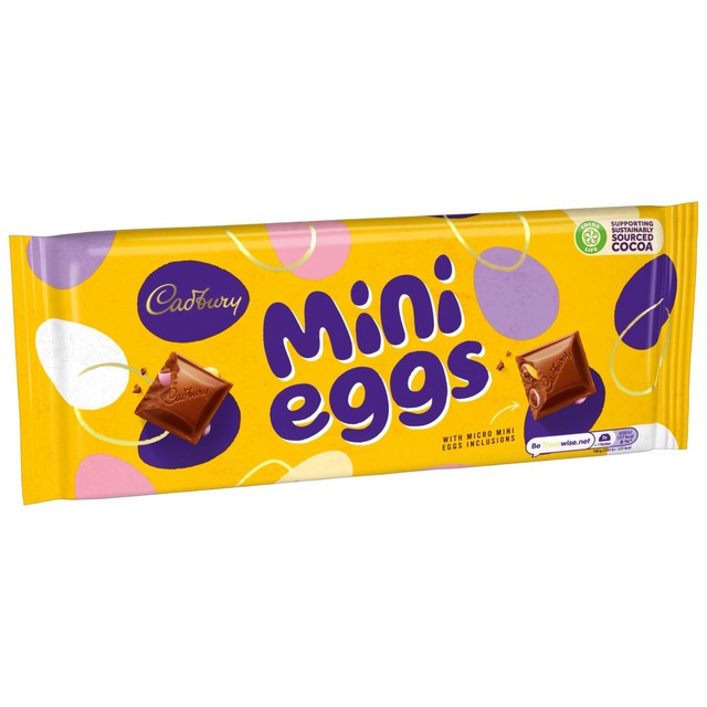 Cadbury Mini Eggs Milk Chocolate Bar 360g - British product