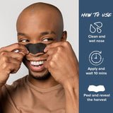 Biore charcoal pore strips 6 pack - British product