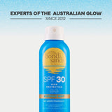 Bondi Sands SPF30 sunscreen mist, imported from the UK