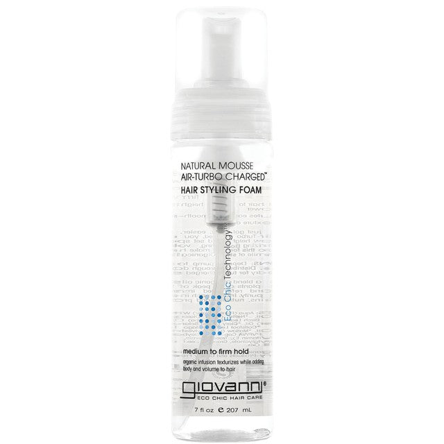 Giovanni Natural Mousse Air Turbo Charged 207ml, UK version