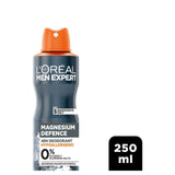 L'Oreal Men Expert Magnesium Defence deodorant spray 250ml, UK version