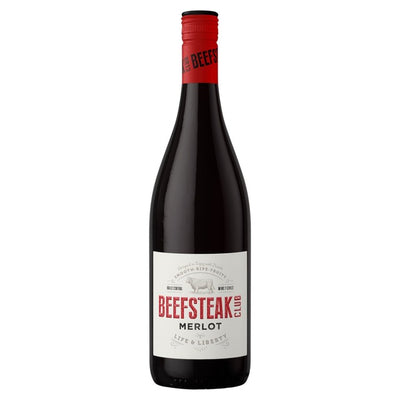 Beefsteak Club Merlot Red Wine 75cl