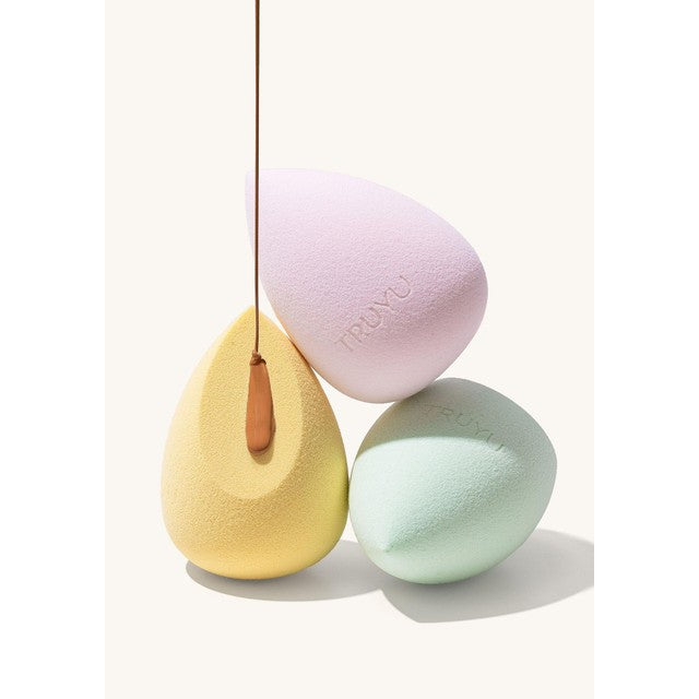 Truyu blending makeup sponge trio (British brand)