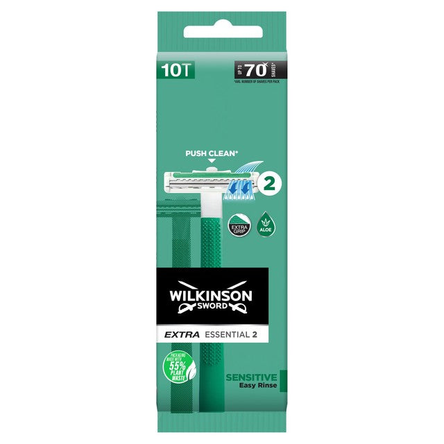 Wilkinson Sword Extra 2 Sensitive Disposable Razors (British brand)