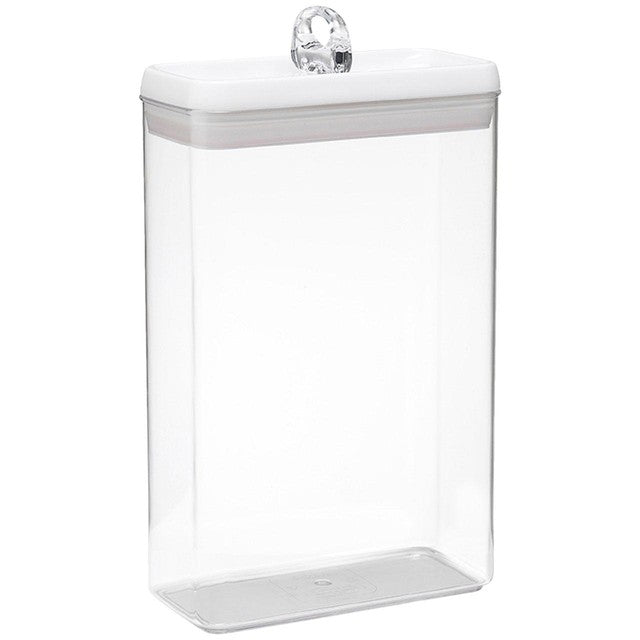M&S Rectangular Food Storage Container White Mix 4.4L, imported from the UK