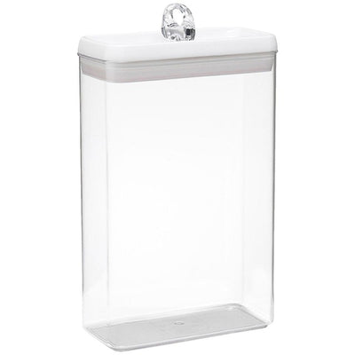 M&S M&S Collection Rectangular Flip Lock Food Storage Container White 4.4L- Buy online at McGrocer