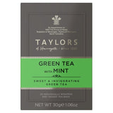 Taylors green tea with mint 20 tea bags (British brand)
